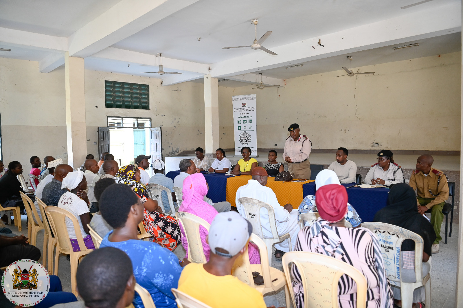 KAJEMBE HIGH SCHOOL-JOMVU HOSTS FORUM ON SAFE MIGRATION AND EFFORTS IN COMBATING HUMAN TRAFFICKING