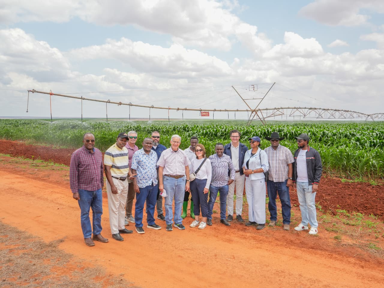 DIASPORA-LED NEBRASKA TRADE AND INVESTMENT MISSION VISITS GALANA-KULALU IRRIGATION PROJECT