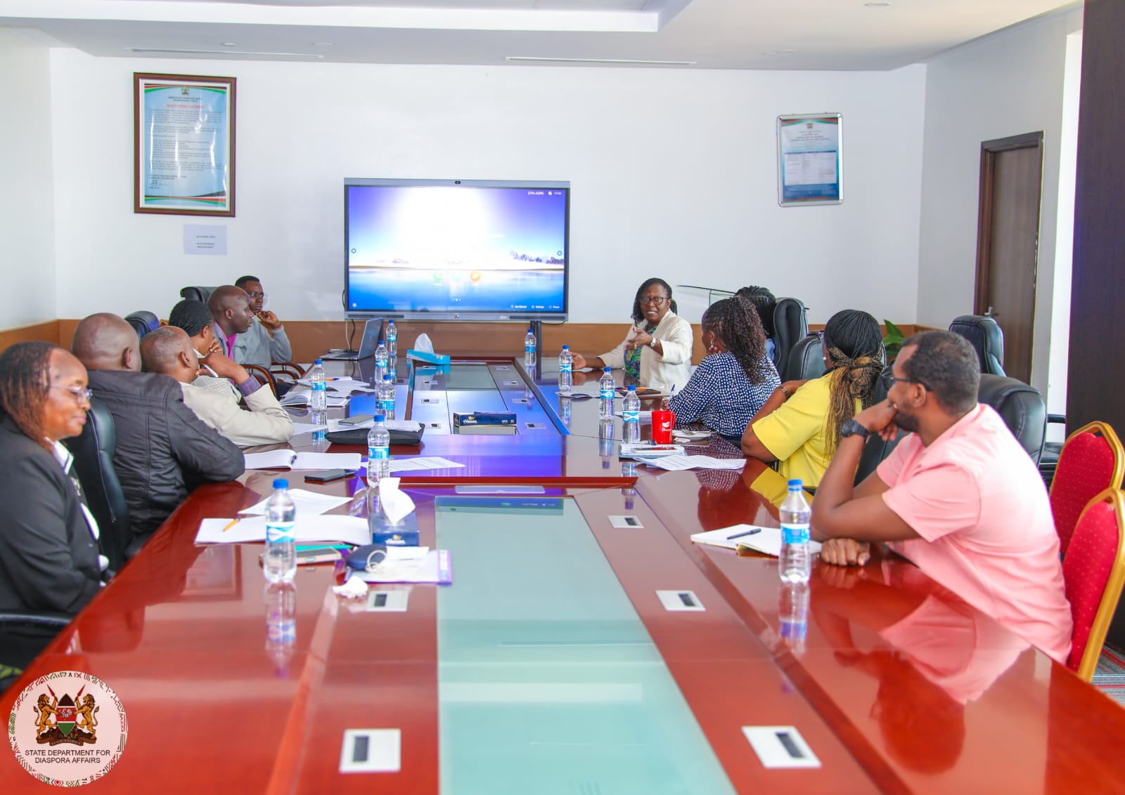 PRE-DEPARTURE TRAINING FOR OFFICERS DEPLOYED TO KENYA MISSIONS ABROAD