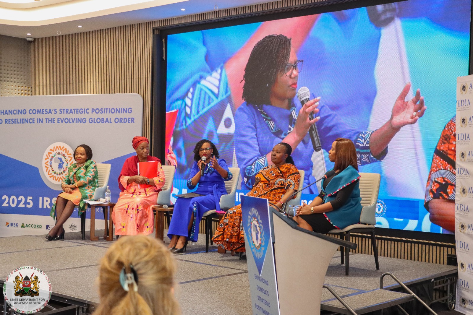 PS NJOGU CHAMPIONS WOMEN IN DIPLOMACY DURING THE THIRD IRSK CONFERENCE IN NAIROBI
