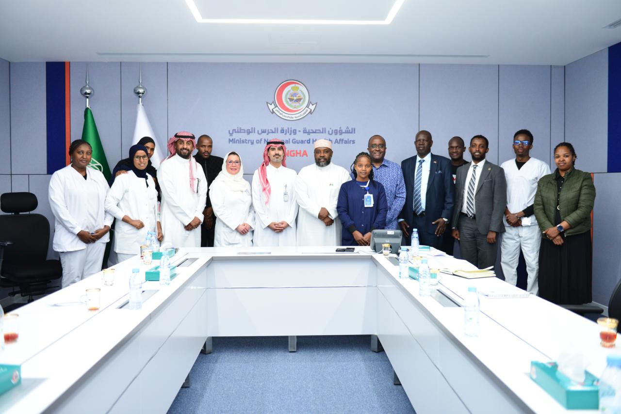 A COURTESY VISIT TO THE MINISTRY OF THE NATIONAL GUARD HEALTH AFFAIRS, KINGDOM OF SAUDI ARABIA