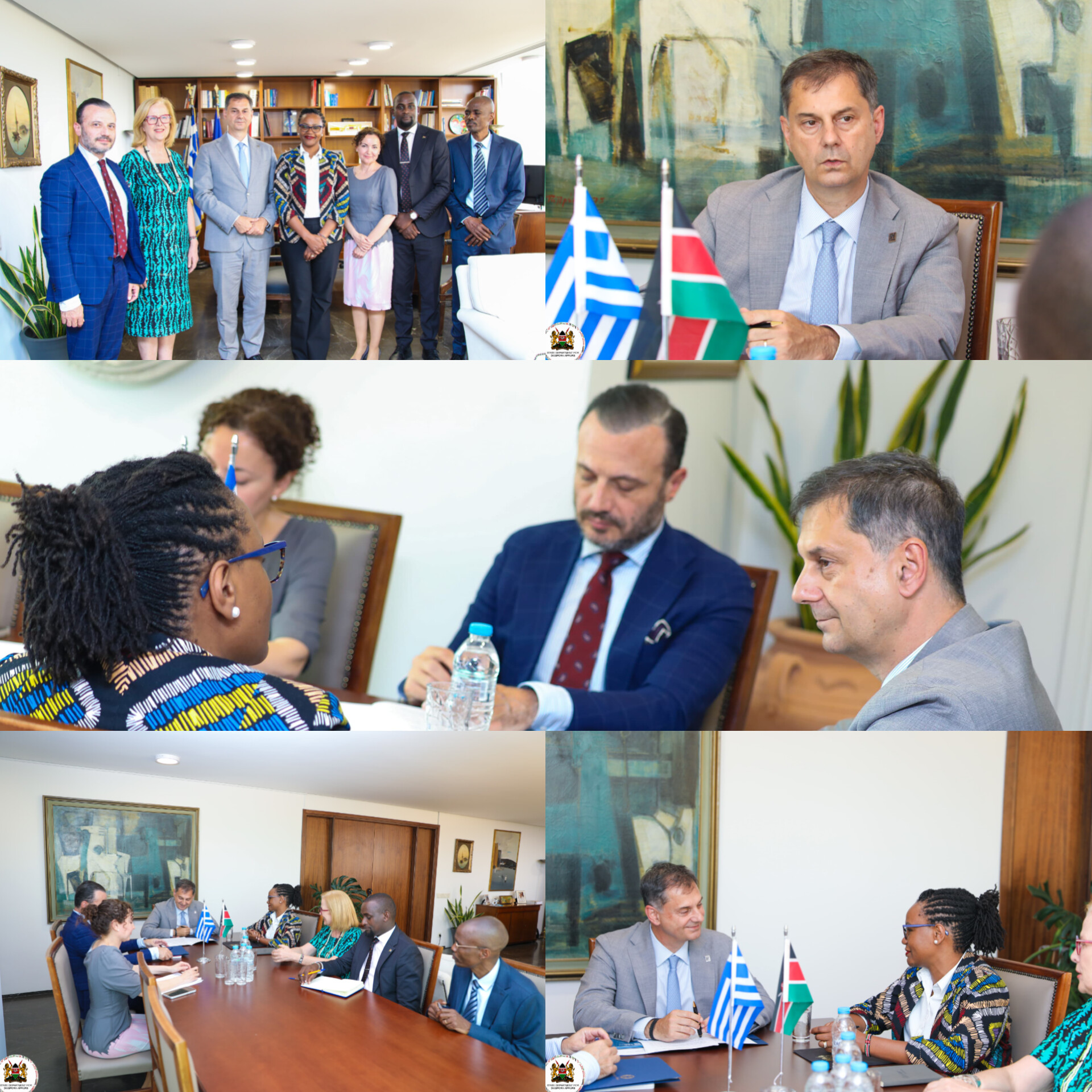 DIASPORA AFFAIRS TAKE CENTRE STAGE AS PS NJOGU MEETS GREECE’S DEPUTY FOREIGN MINISTER