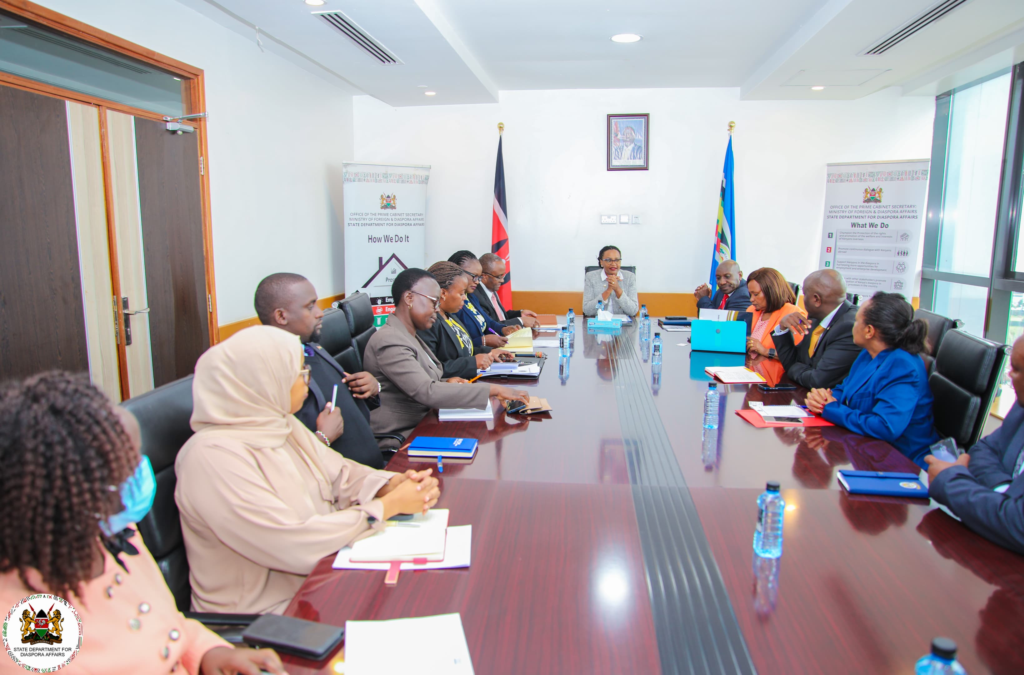 MWALIMU MAJUU: PS NJOGU MEETS TEACHERS SERVICE COMMISSION(TSC) CHAIRPERSON, Ag. CEO