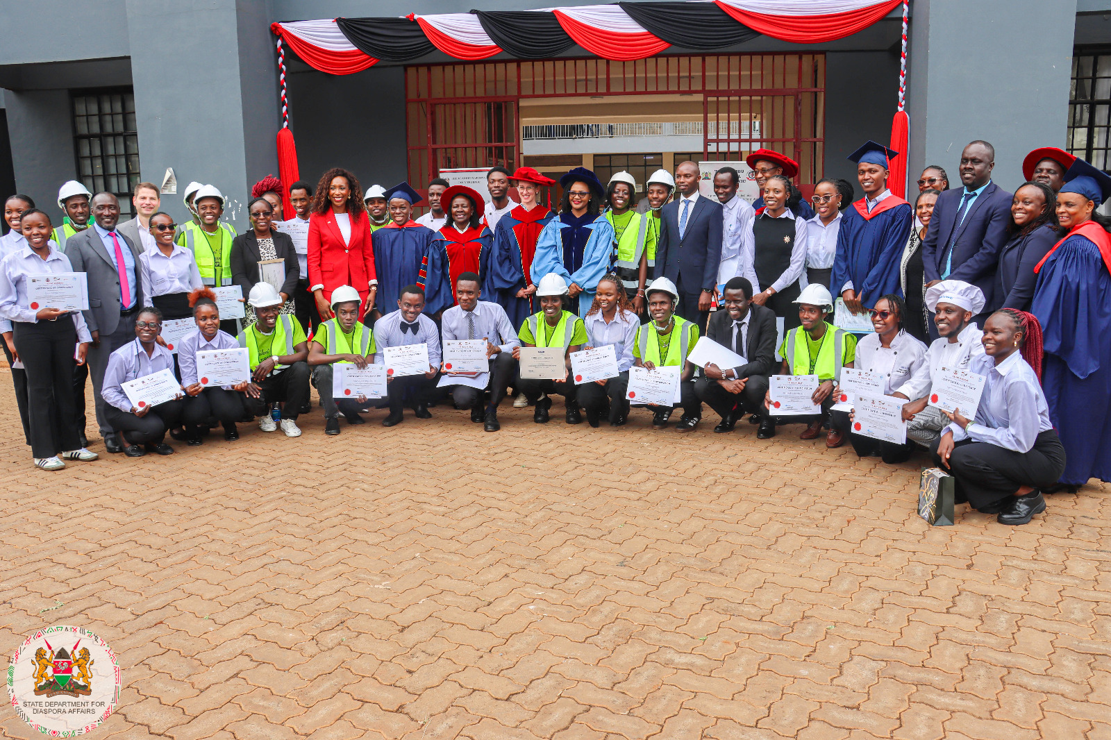 CARRY THE KENYAN FLAG WITH PRIDE, PS NJOGU TELLS GERMANY-BOUND STUDENTS